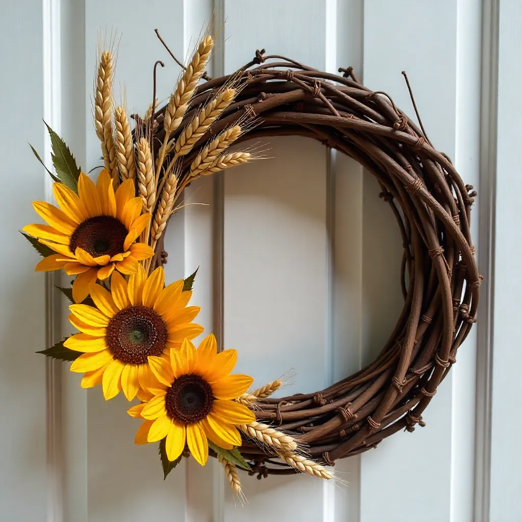 Natürliche Blumenkomposition